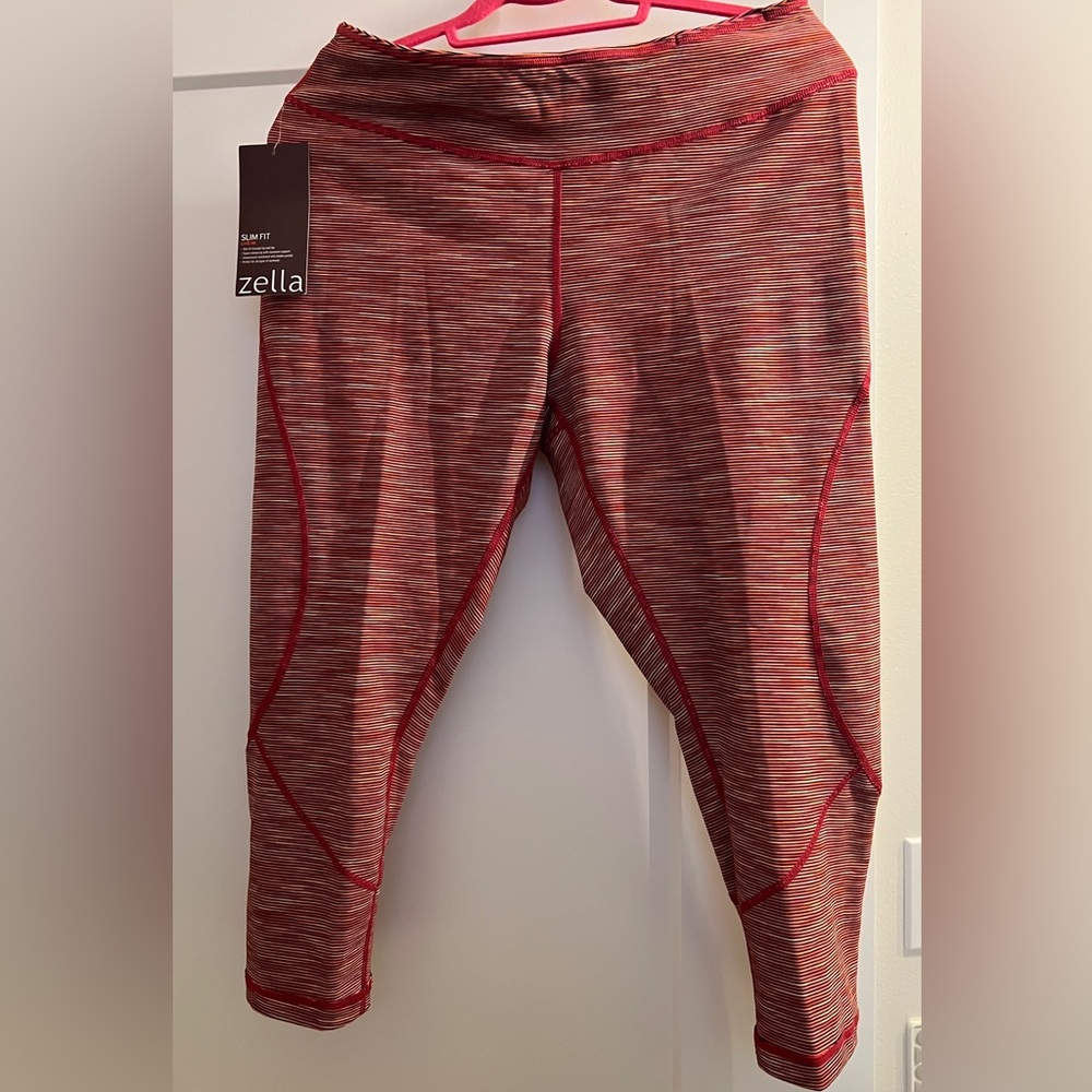 Zella Moisture Wicking Workout Leggings 1X New